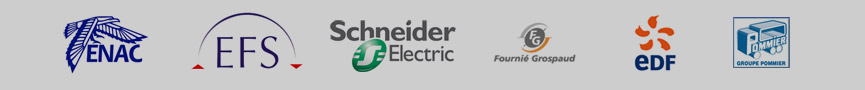 ENAC, RFS, Schneider Electric, Fournié Grospaud, EDF, Pommier